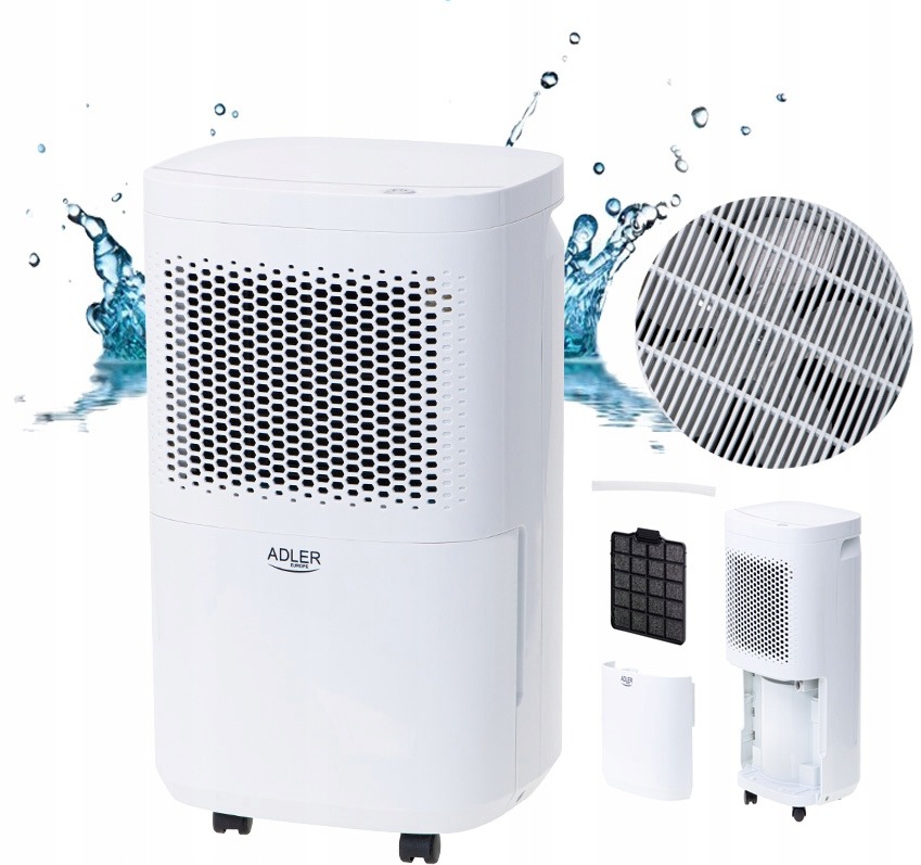 Osuszacz + oczyszczacz powietrza WILGOCI AD7917