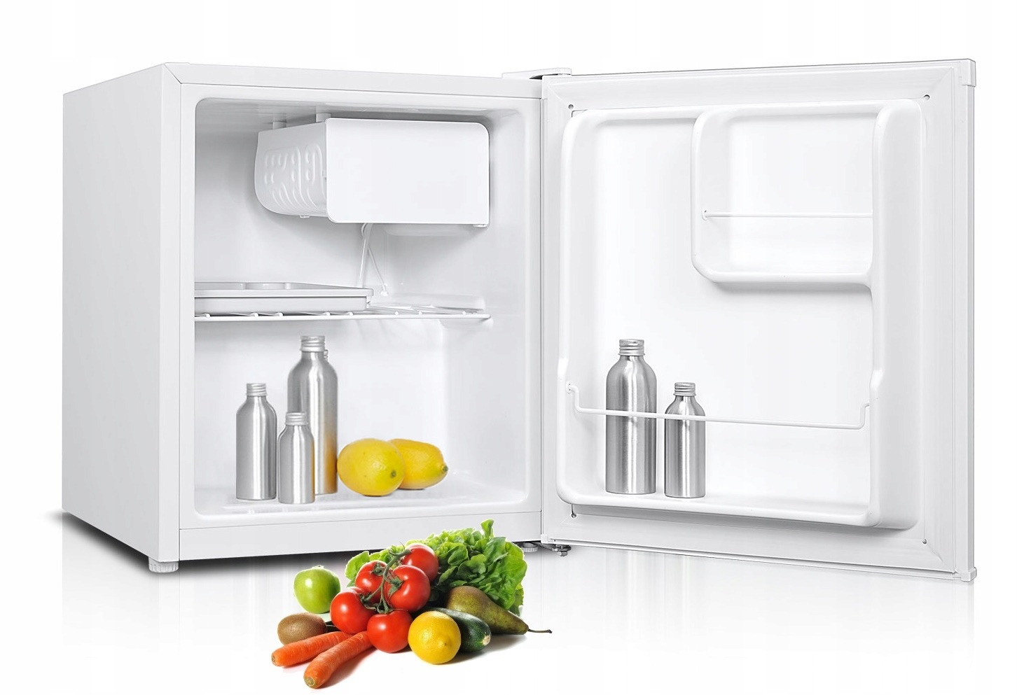 Mała Lodówka Hotelowa Minibar 51cm Wysoka Agregat