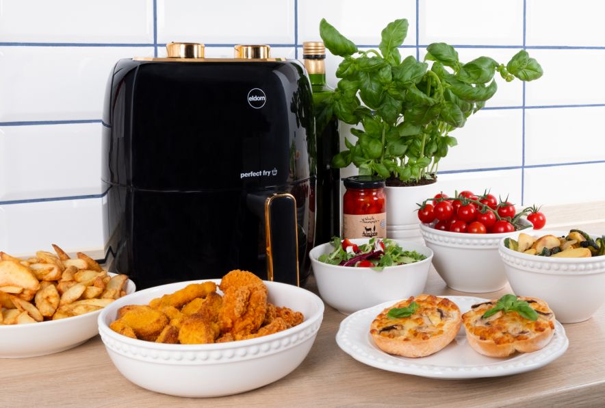 FRYTOWNICA Beztłuszczowa FRYTKOWNICA Eldom FR35 ~3,5L AIR FRYER Mocna 1300W