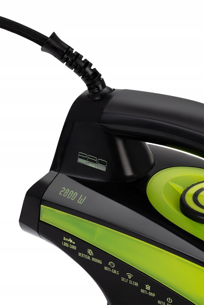 Żelazko parowe ze stopą ceramiczną MZE04 DUŻA MOC