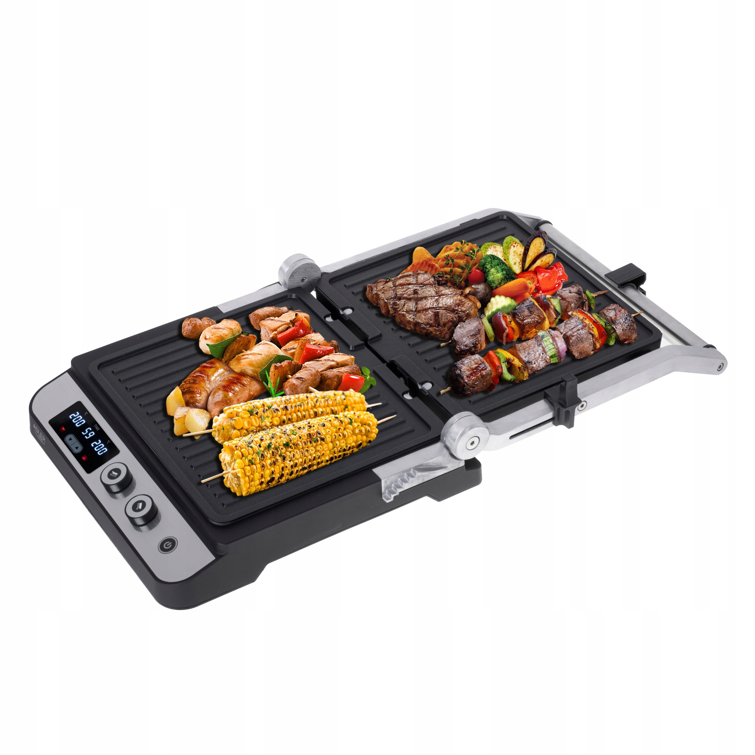 Grill elektryczny rozkładany opiekacz AD3059