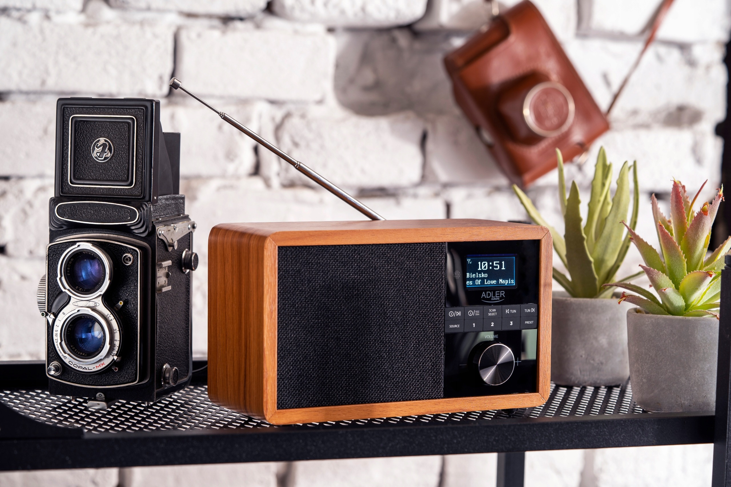Radio sieciowe FM Adler AD1184