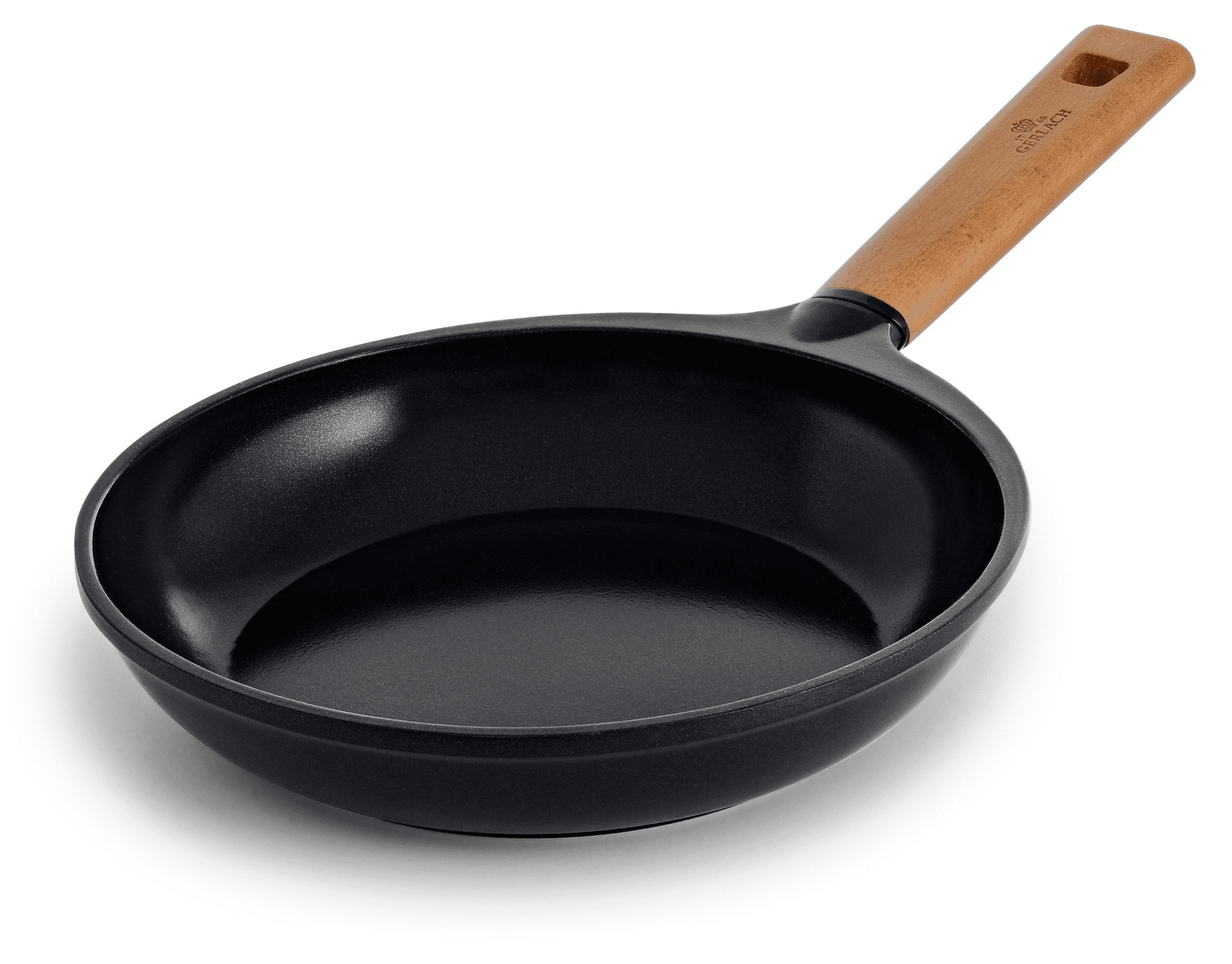 Patelnia Gerlach Natur 24 cm INDUKCJA GAZ czarna