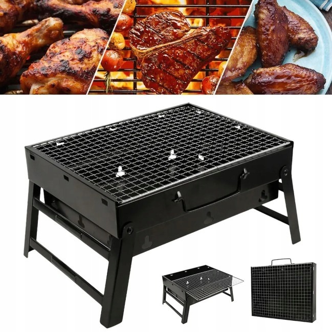 GRILL TURYSTYCZNY PRZENOŚNY SKŁADANY WALIZKA 35
