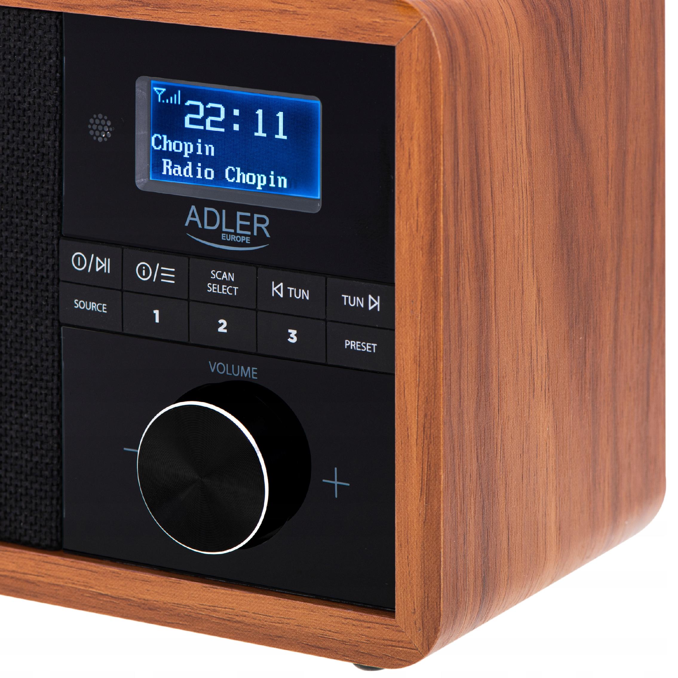 Radio sieciowe FM Adler AD1184