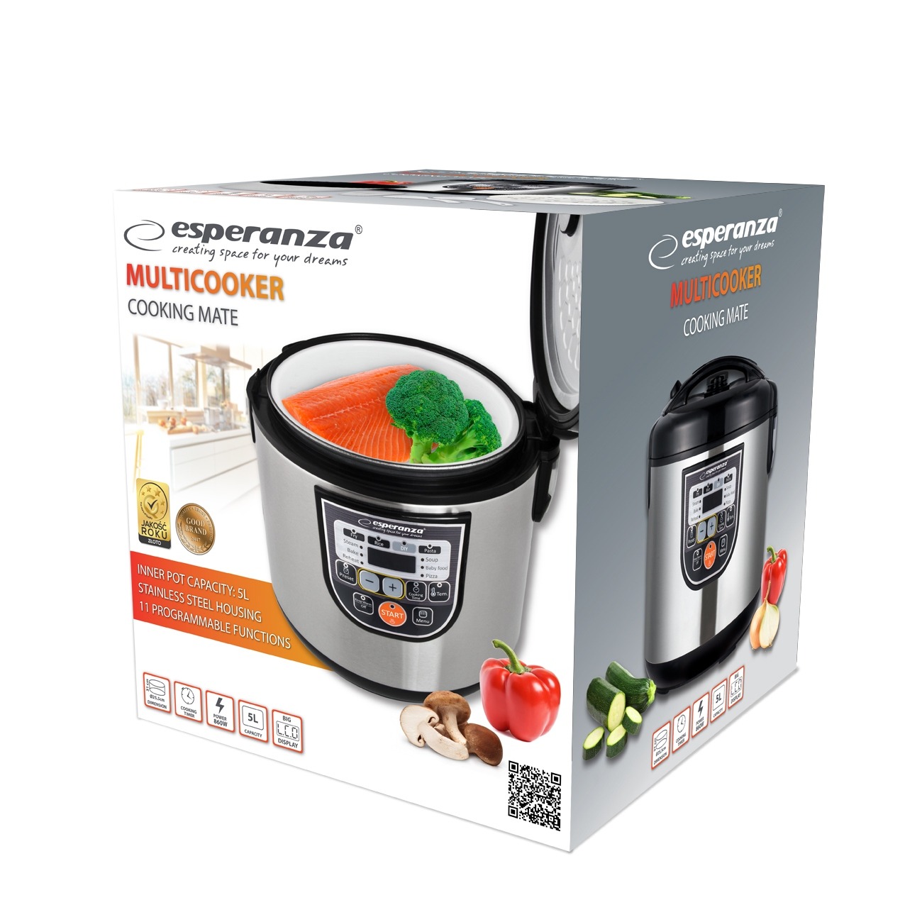 MULTICOOKER PAROWAR SZYBKOWAR KOMBIWAR 11 FUNKCJI
