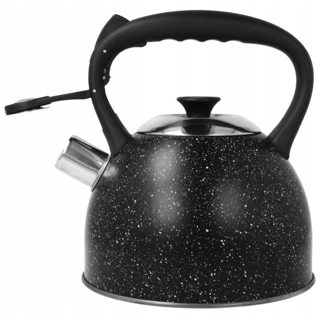 CZAJNIK NA GAZ INDUKCJA Z GWIZDKIEM 3 kolory 2,5 L