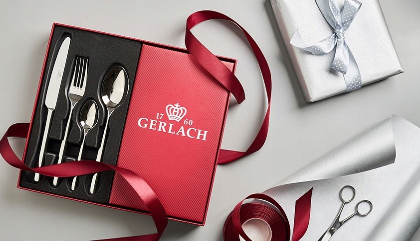Komplet sztućców Gerlach Celestia 68 el. WALIZKA