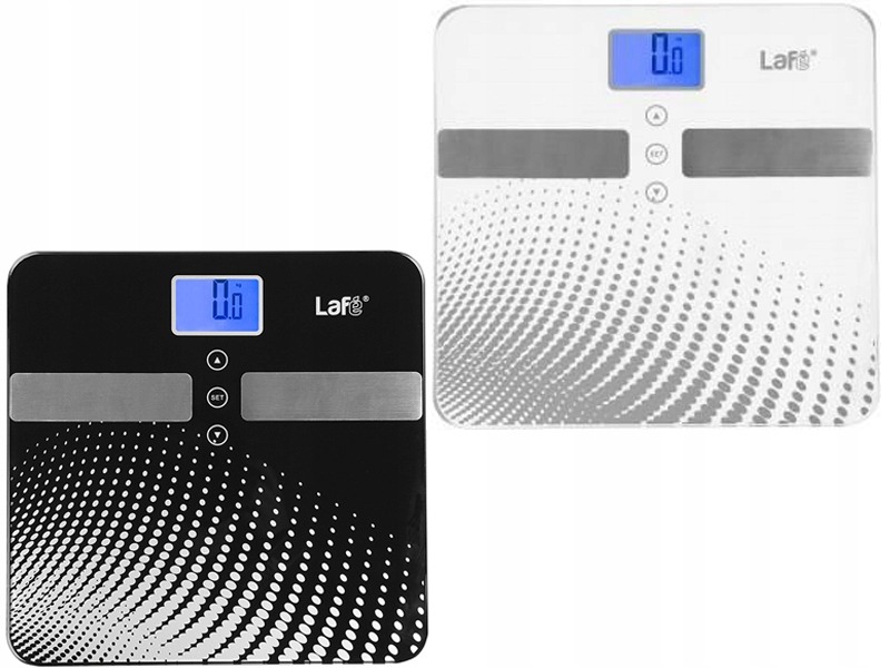 WAGA LAFE ŁAZIENKOWA CYFROWA LCD Z ANALIZĄ