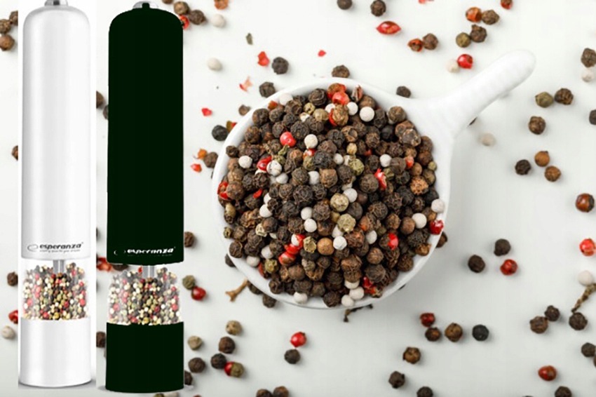 MŁYNEK ELEKTRYCZNY DO SOLI PIEPRZU 2 SZTUKI Zestaw