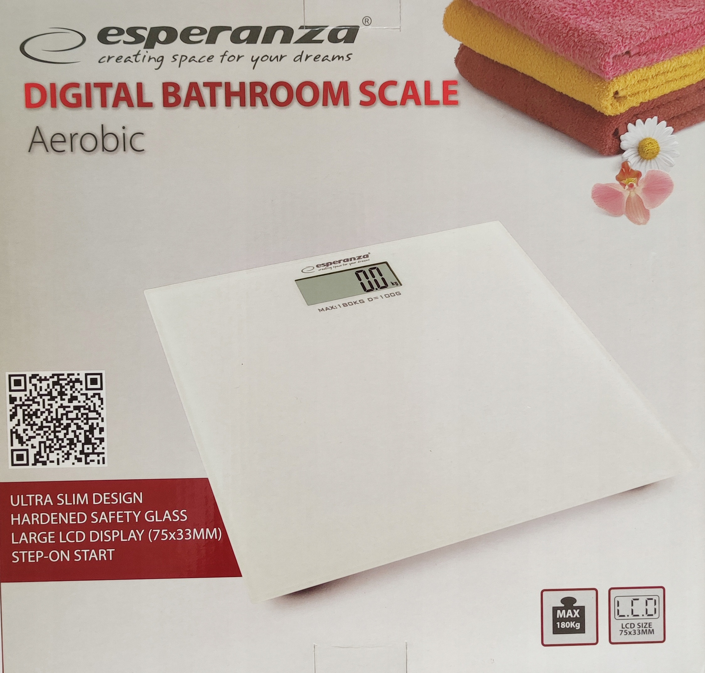 WAGA ŁAZIENKOWA CYFROWA ELEKTRONICZNA KOLORY