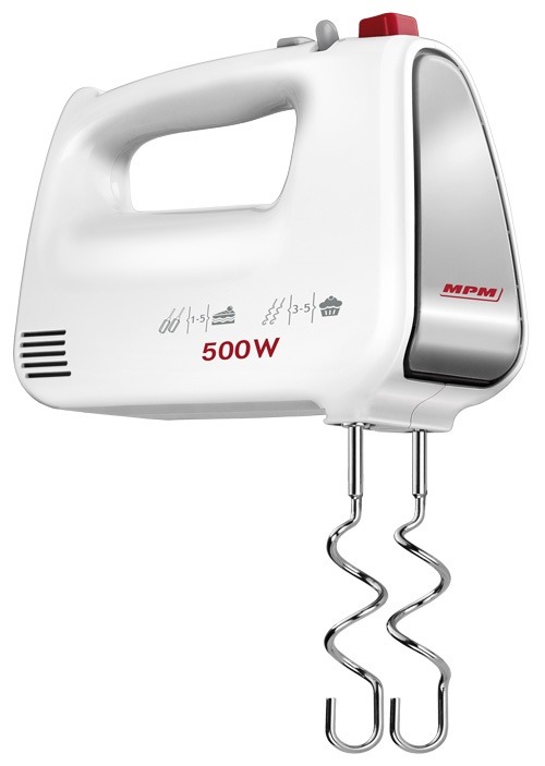 Mikser ręczny MPM MMR19 500 W biały