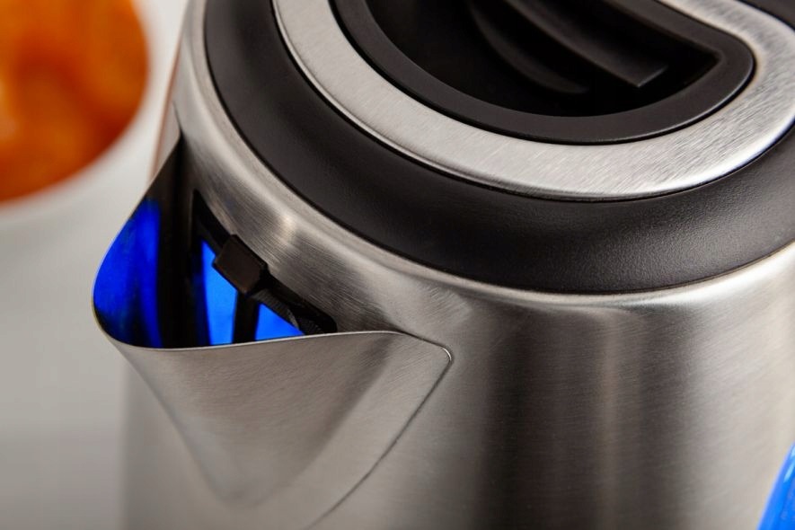 Czajnik elektryczny bezprzewodowy Metal srebrny 1L