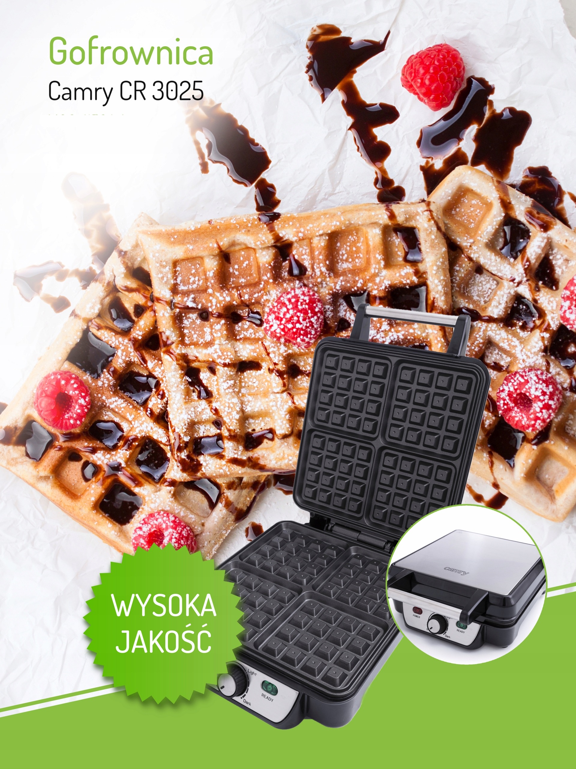 Gofrownica Camry CR3025