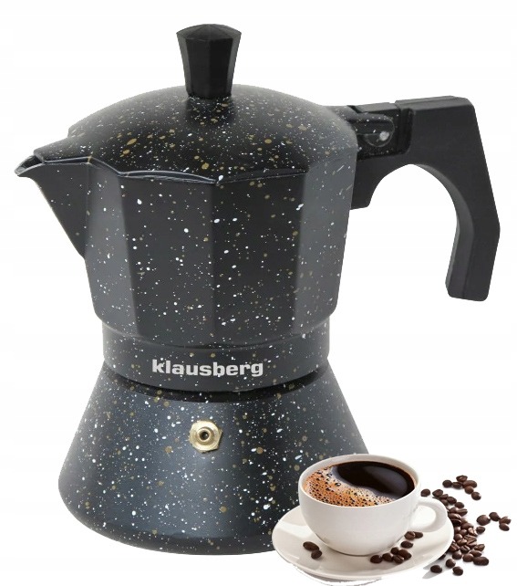 Kawiarka 9 filiżanek Espresso Zaparzacz marmurek