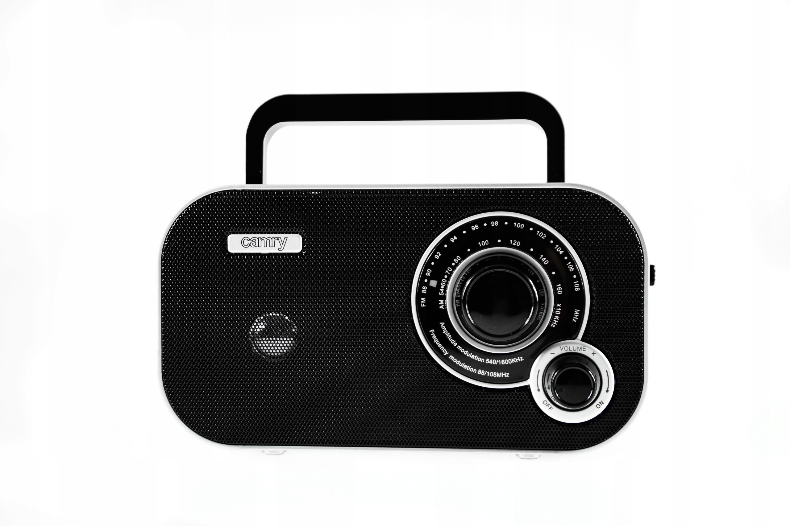 Radio sieciowo-bateryjne FM Camry CR1140 black