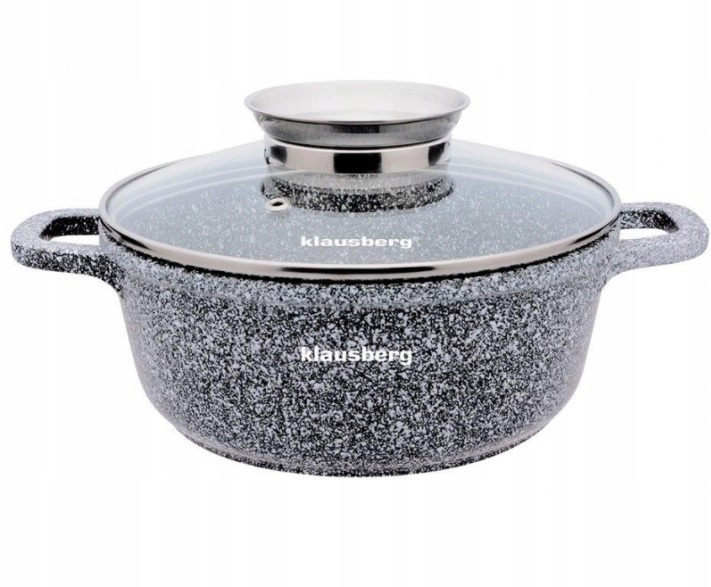 GARNEK MARMURKOWY 2,3L 20cm KLAUSBERG KB7519