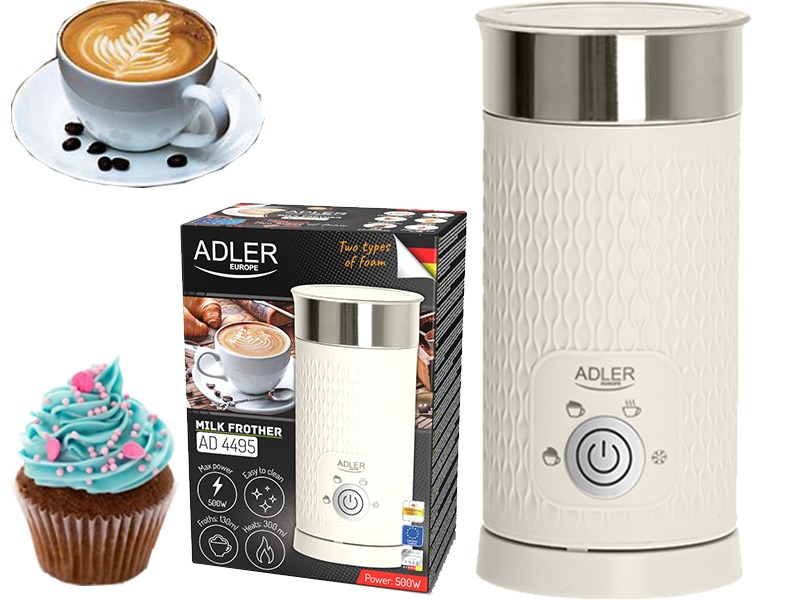 ELEKTRYCZNY SPIENIACZ DO MLEKA LATTE AD4495