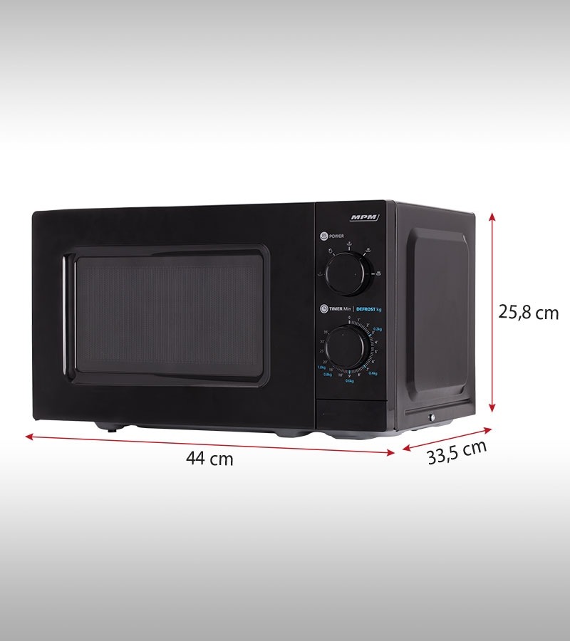 KUCHENKA MIKROFALOWA MIKROFALÓWKA CZARNA 20L