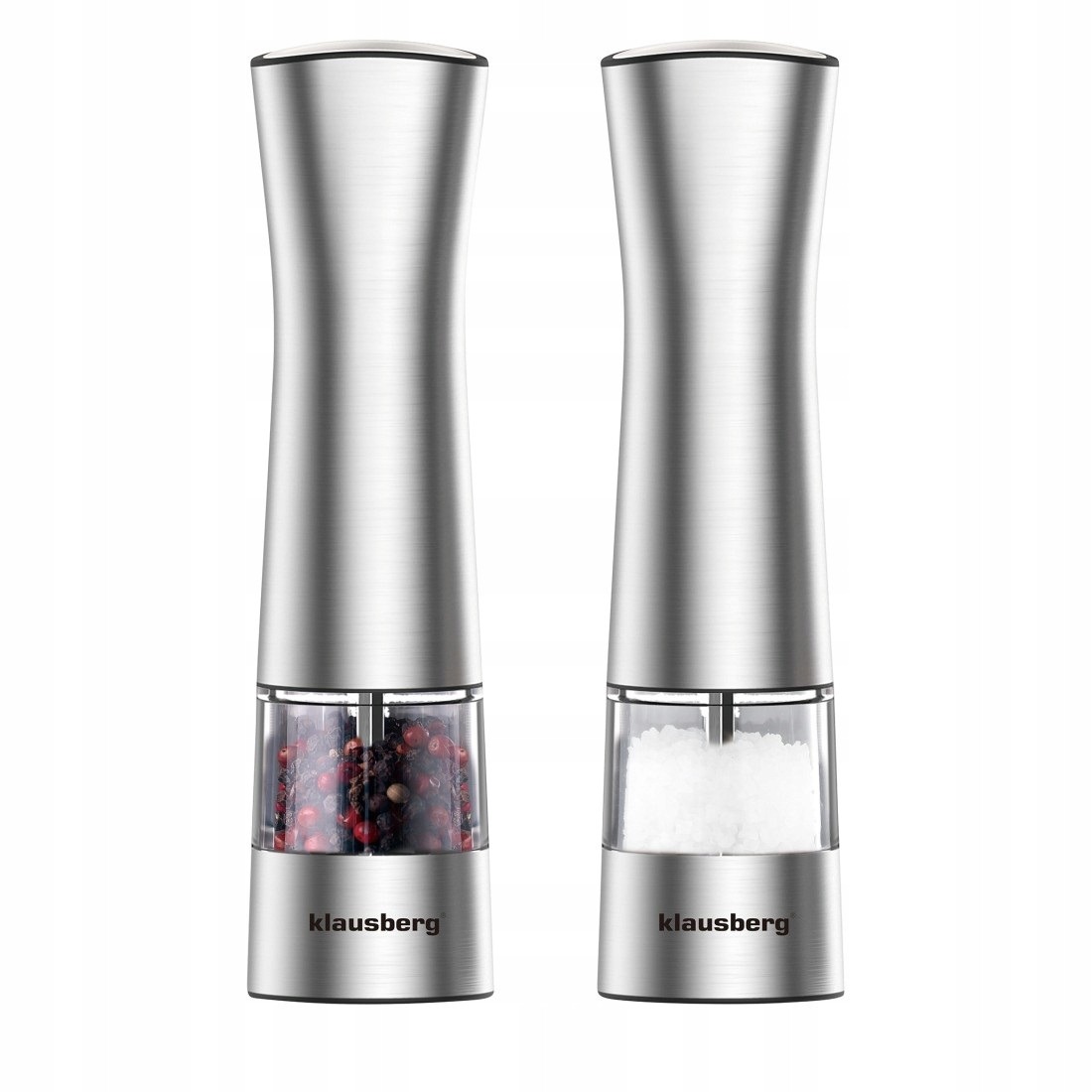 MŁYNEK ELEKTRYCZNY DO SOLI PIEPRZU 2 SZTUKI ZESTAW