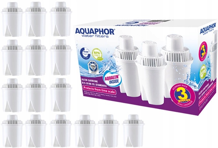 Wkład Filtr do DAFI BRITA AQUAPHOR MAXTRA 15 SZT.