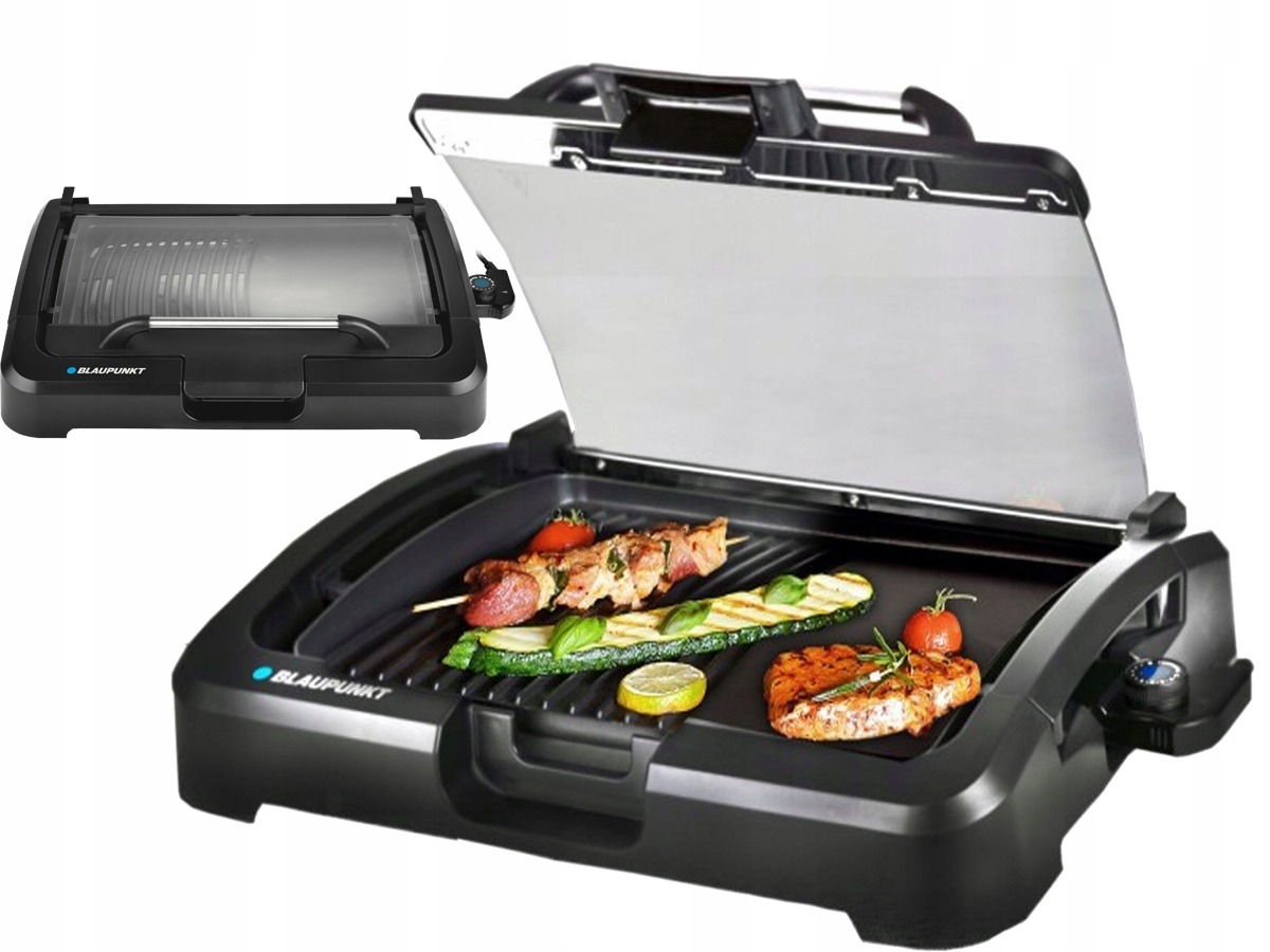 GRILL ELEKTRYCZNY OPIEKACZ POKRYWA 2200W GTR801