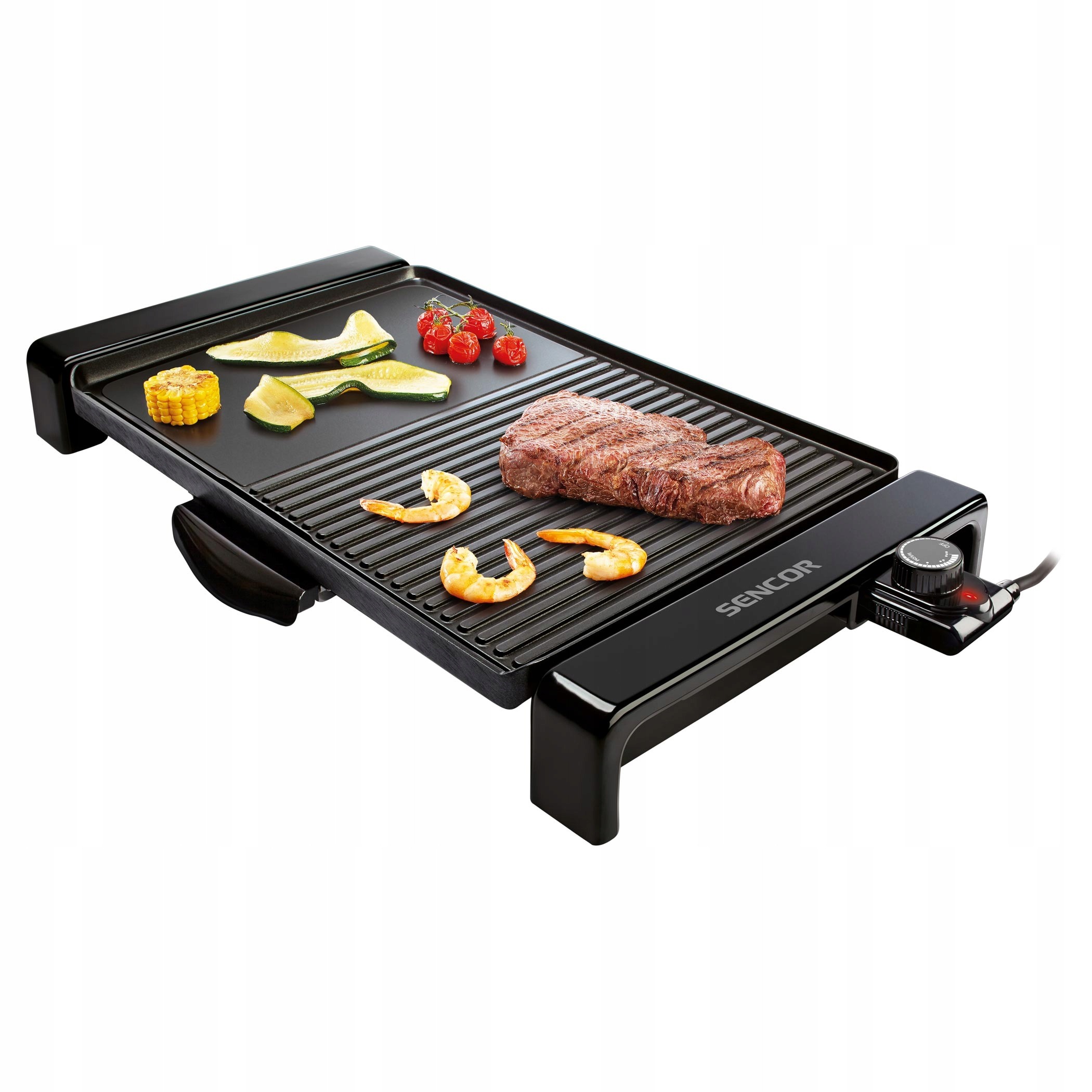 Grill elektryczny ogrodowy SBG106BK 2w1 kontaktowy