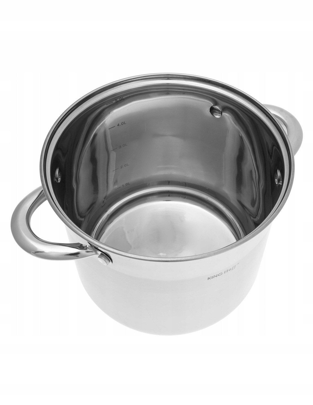 ZESTAW 3 GARNKÓW STALOWYCH Z POKRYWKĄ INDUKCJA GAZ