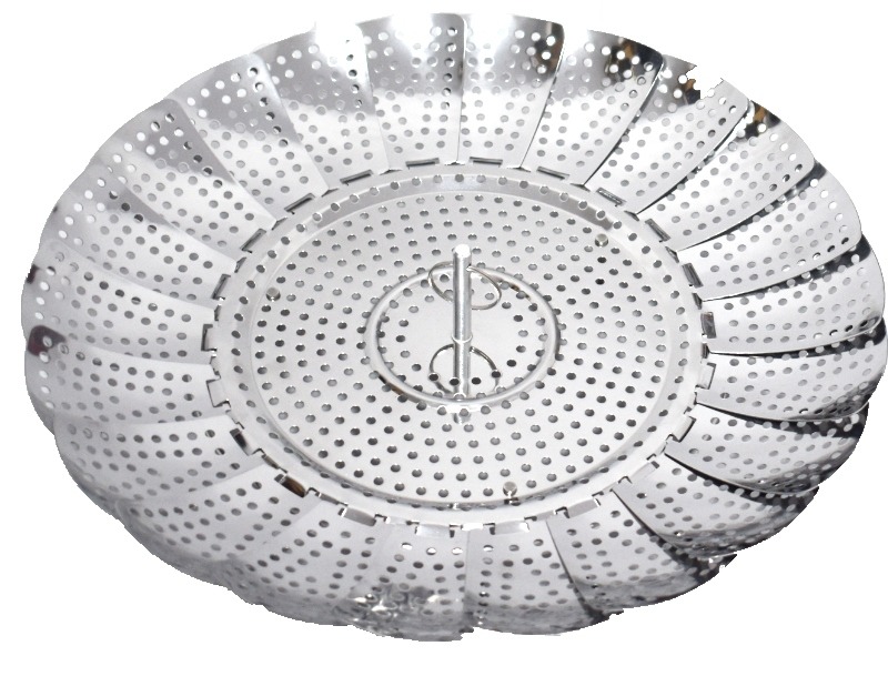 KOSZYK PAROWY DO WARZYW WKŁAD SKŁADANY 24CM 1164