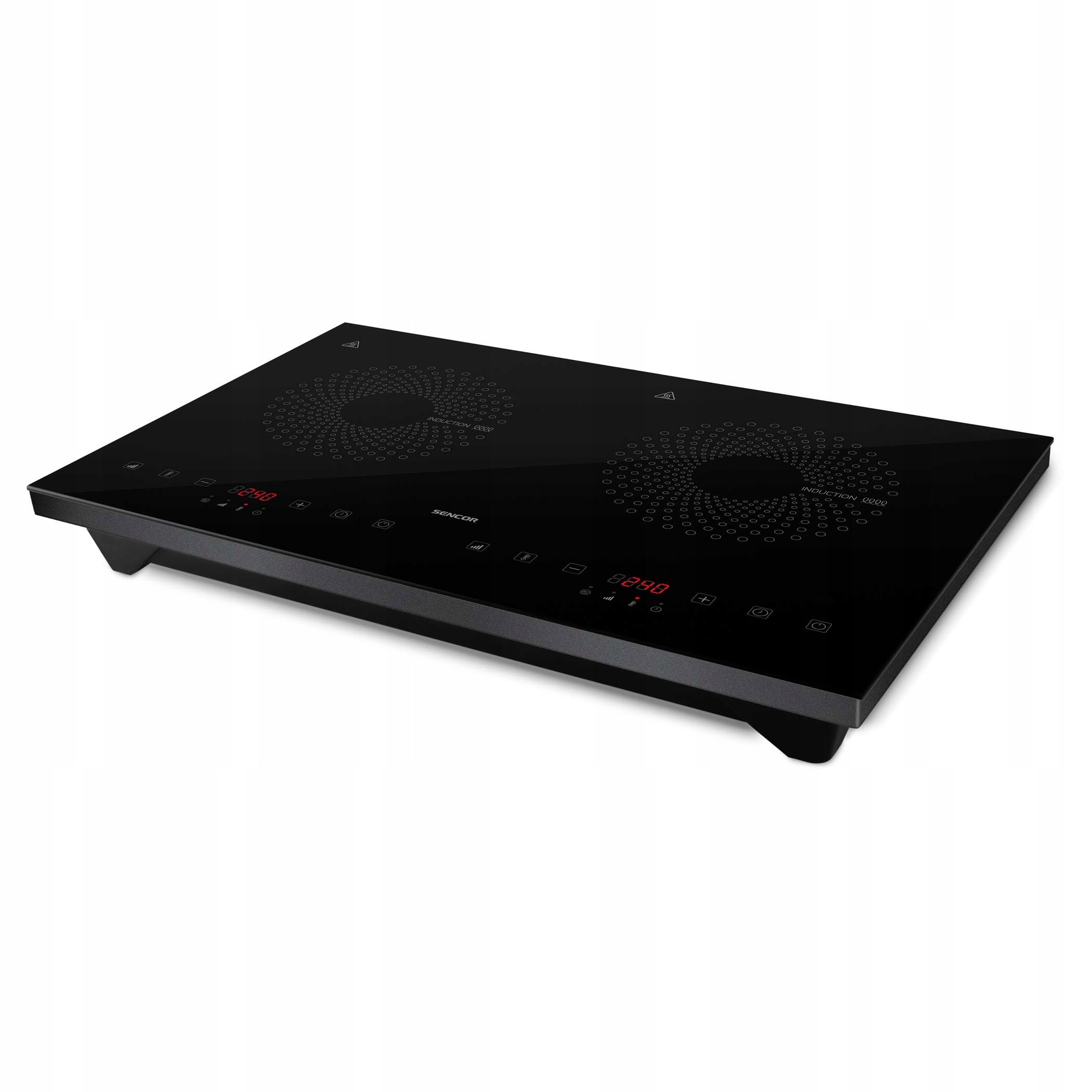 KUCHENKA ELEKTRYCZNA CERAMICZNA 2 PALNIKOWA BLACK