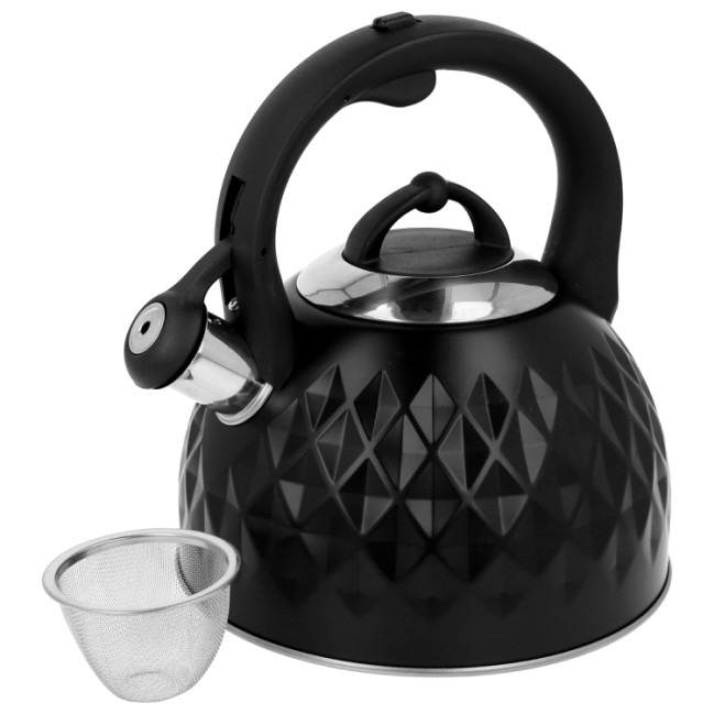 Czajnik stalowy z gwizdkiem 2,5L Indukcja GAZ 2374