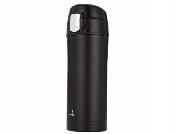 Termos KUBEK TERMICZNY stalowy MPM czarny 300ml