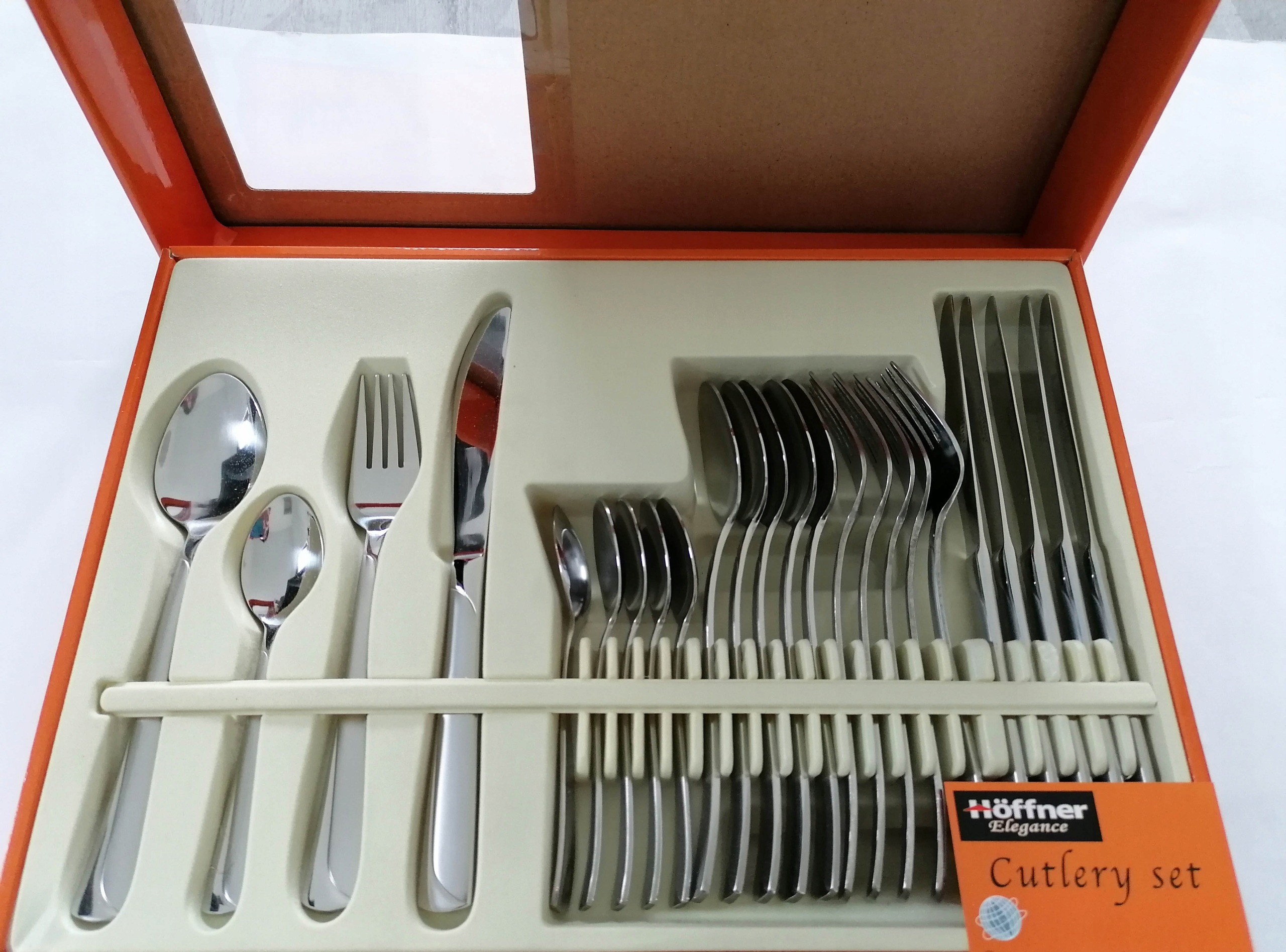 HOFFNER SZTUĆCE 48EL ZESTAW NA 12 OSÓB SATYNA