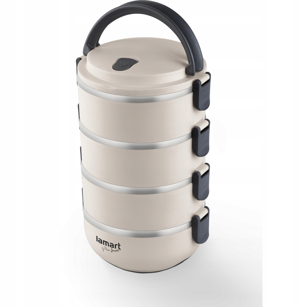 TERMOS OBIADOWY LUNCHBOX 4-PIĘTROWY 2,4L LT6024