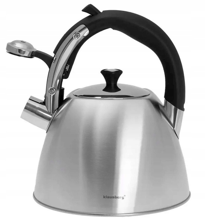 CZAJNIK STALOWY Z GWIZDKIEM 2,2L INDUKCJA GAZ 7409