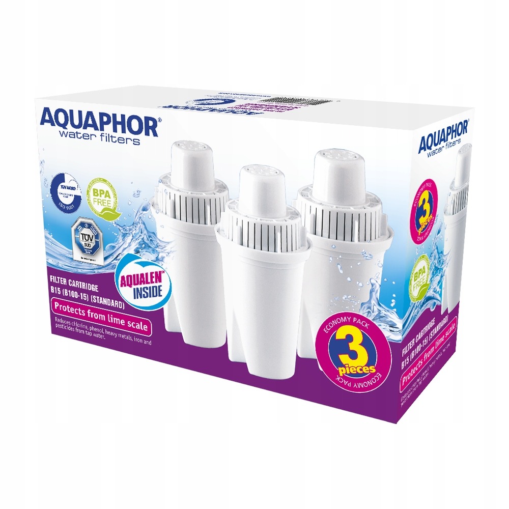 Wkład Filtr do DAFI BRITA AQUAPHOR MAXTRA 15 SZT.
