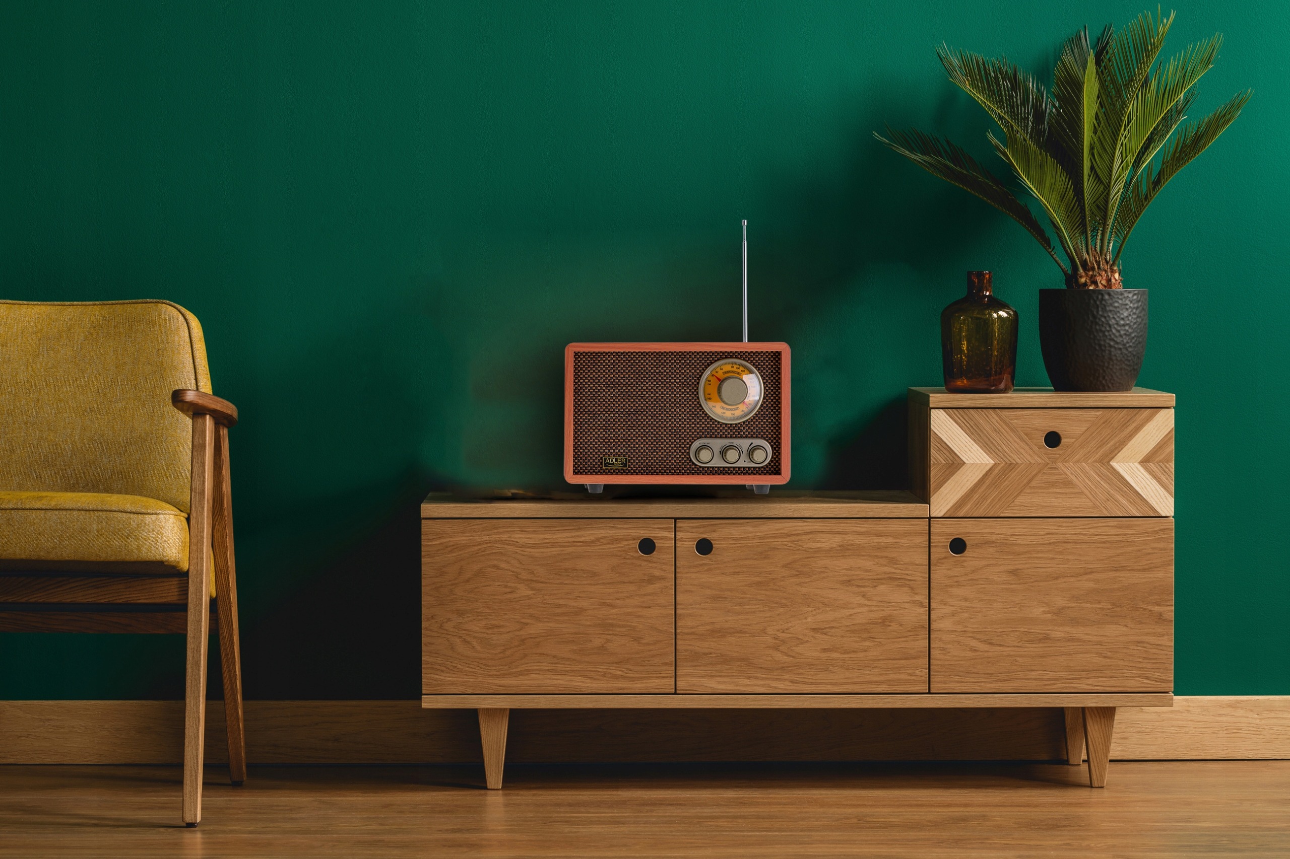 RADIO KUCHENNE RETRO BLUETOOTH FM/AM REGUL. AD1171