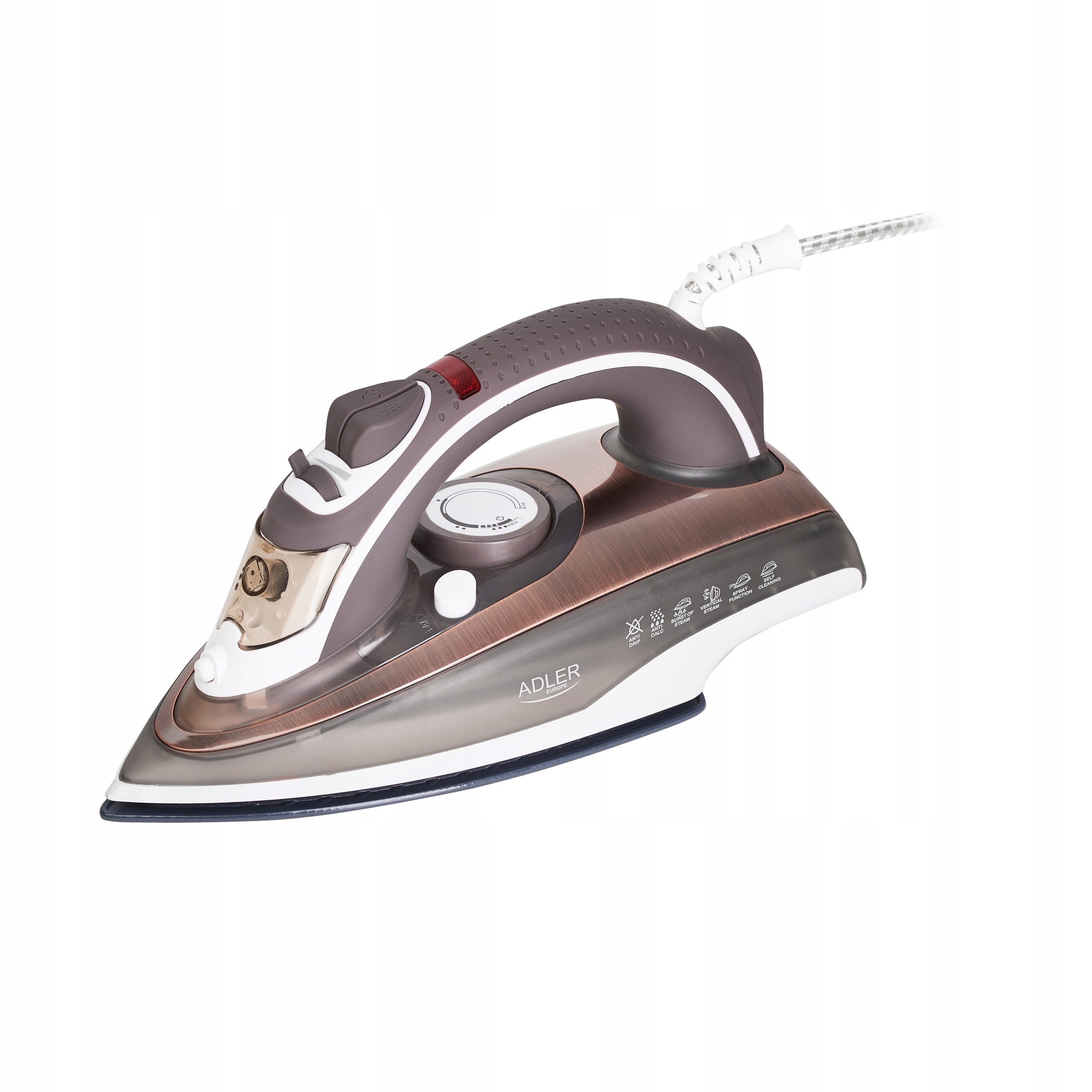 ŻELAZKO CERAMICZNE PAROWE 3000W DUŻA MOC AD5030