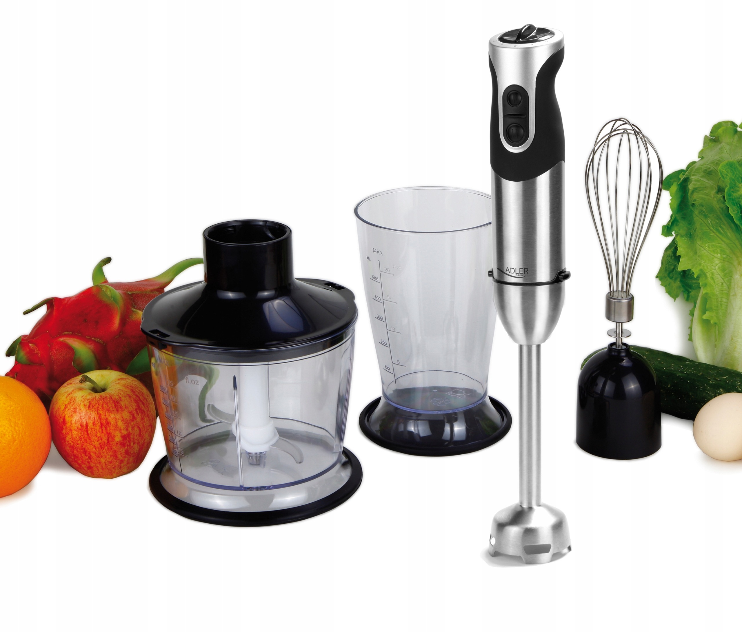ROBOT KUCHENNY MIKSER BLENDER 1000W ZESTAW AD4607