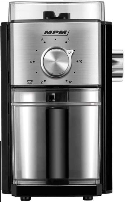MŁYNEK DO KAWY ŻARNOWY MPM MMK08 INOX REGULACJA