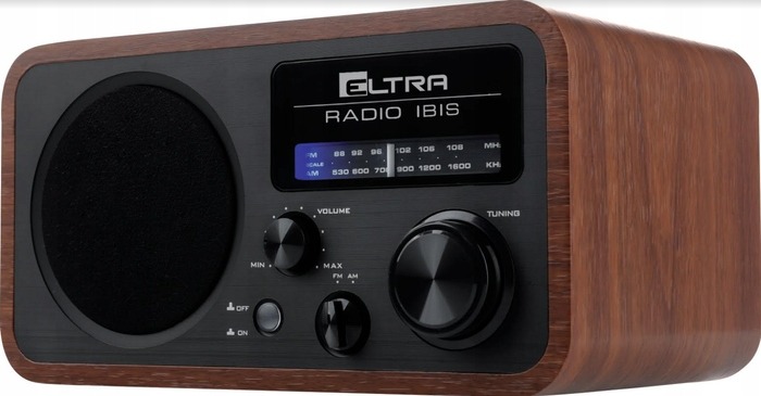 RADIO KUCHENNE RETRO SIECIOWE DREWNO