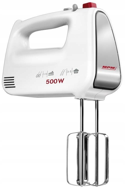Mikser ręczny MPM MMR19 500 W biały