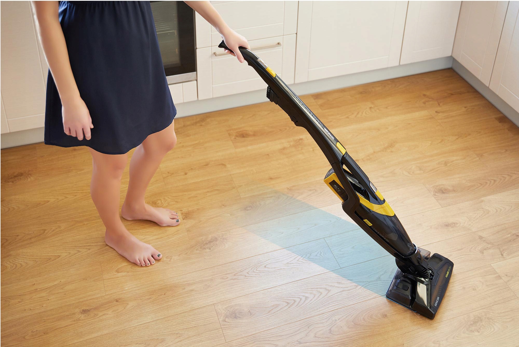 Odkurzacz pionowy SENCOR SVC0741YL 3w1 Funkcja Mop