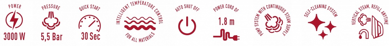 Żelazko ze stacją pary MPM MZE23 3000W