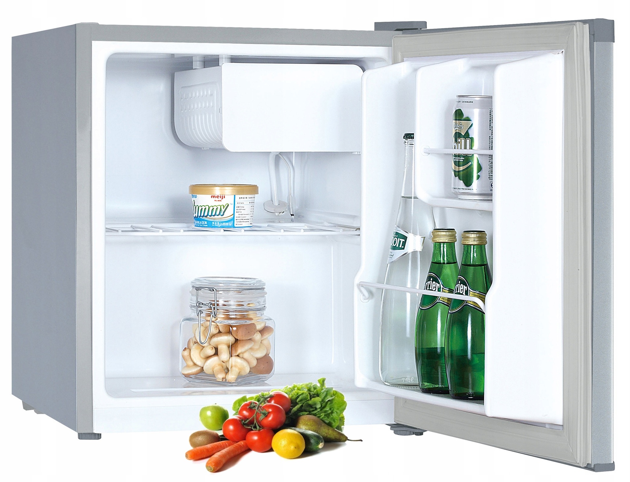 Mała Lodówka Hotelowa Minibar 51cm Wysoka Agregat