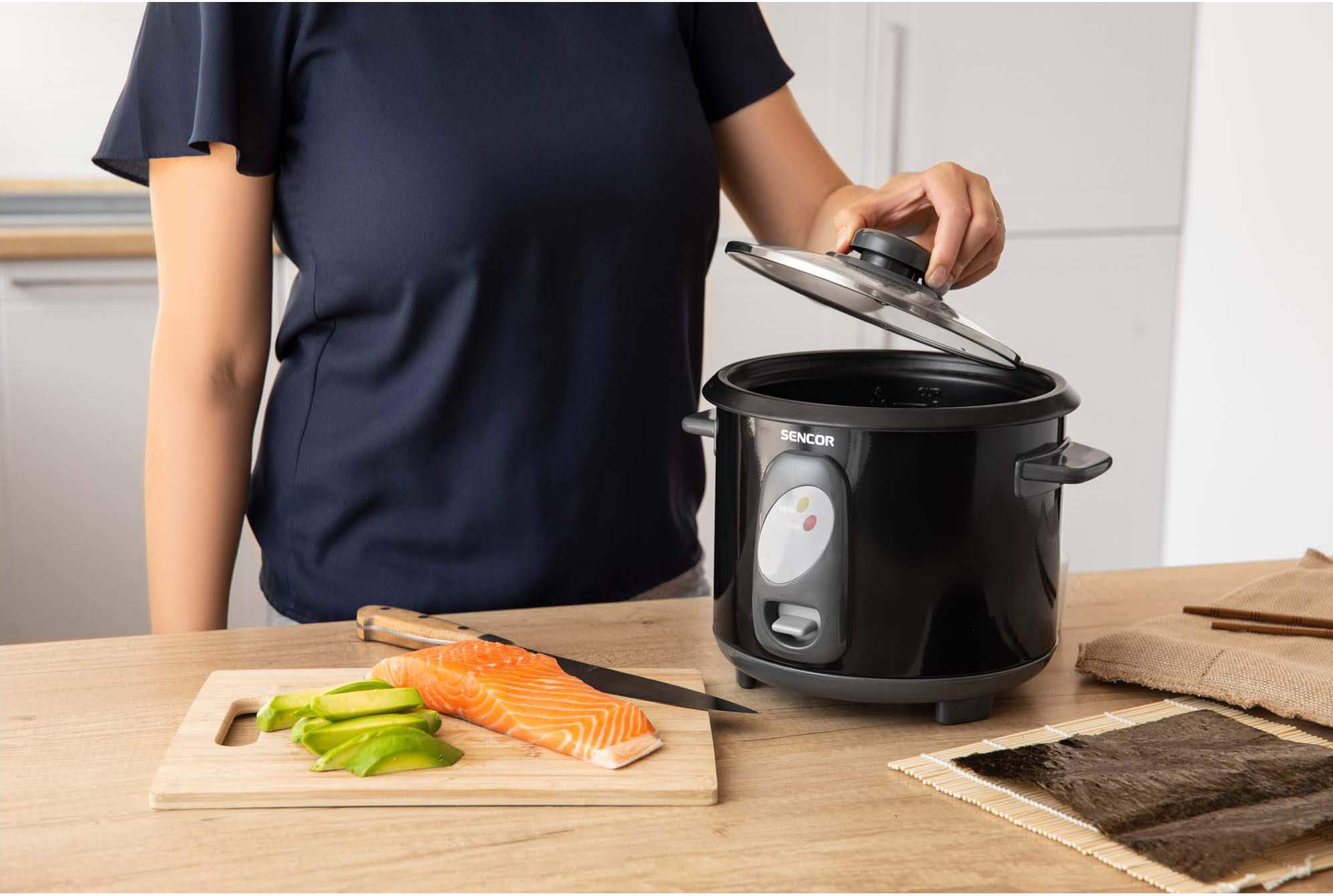 Garnek do gotowania ryżu SRM1001 300 W ryżowar