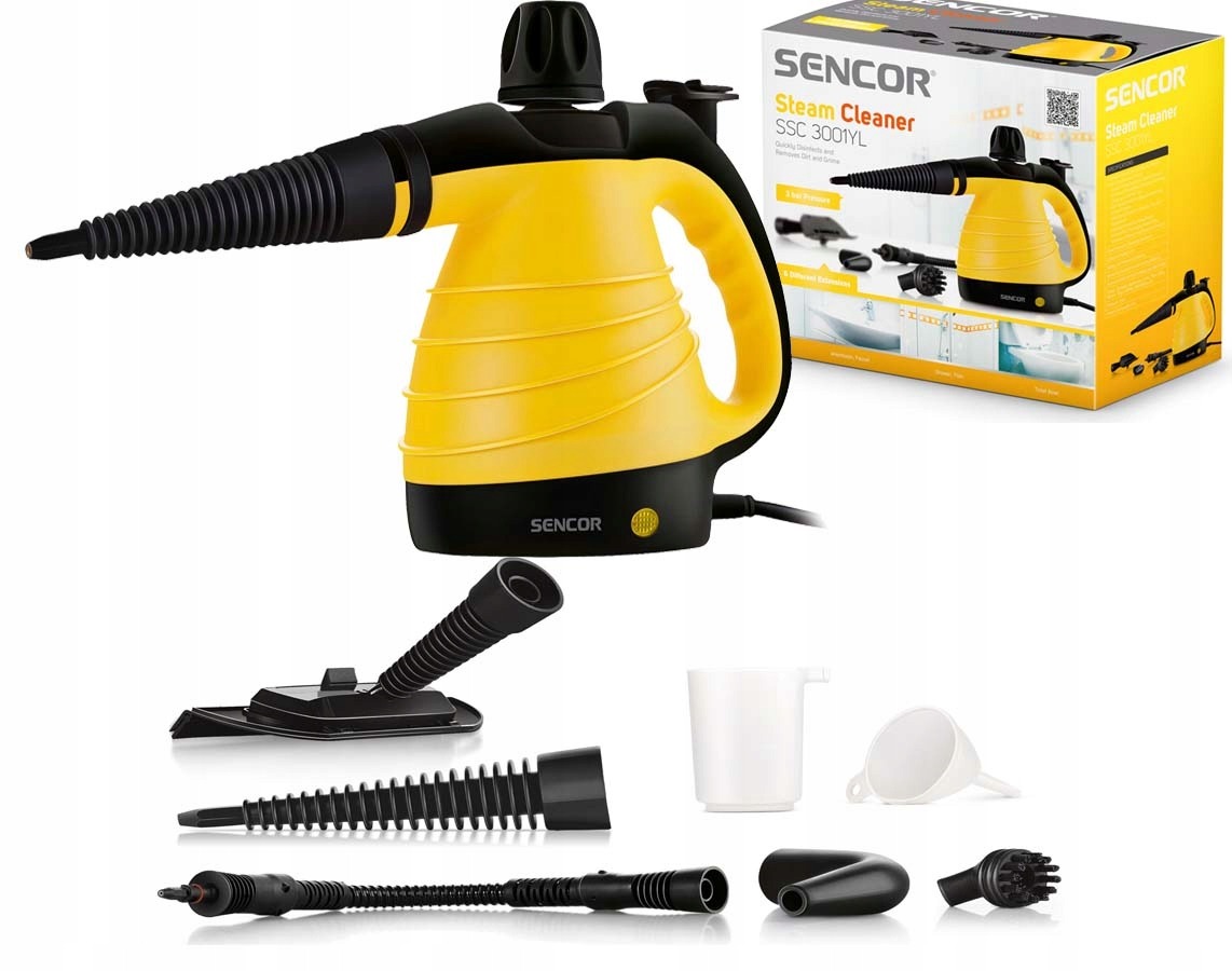 Oczyszczacz Odkurzacz Parowy Sencor SSC3001YL