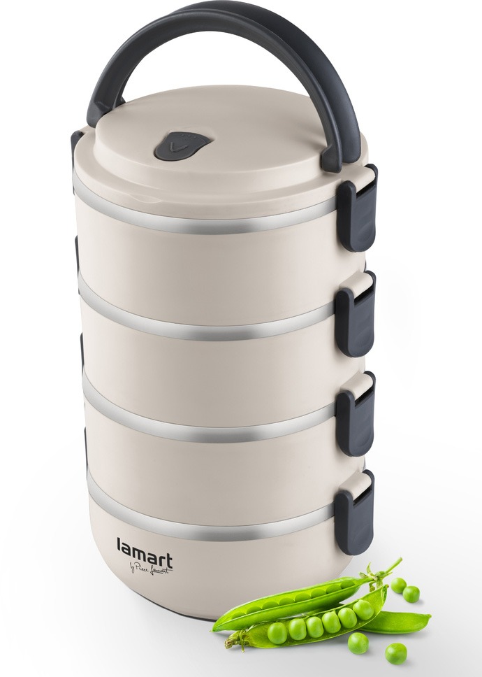 TERMOS OBIADOWY LUNCHBOX 4-PIĘTROWY 2,4L LT6024