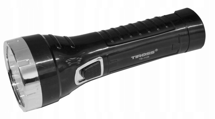 Latarka 7 LED Tiross zasięg 150m akumulator 600mAh