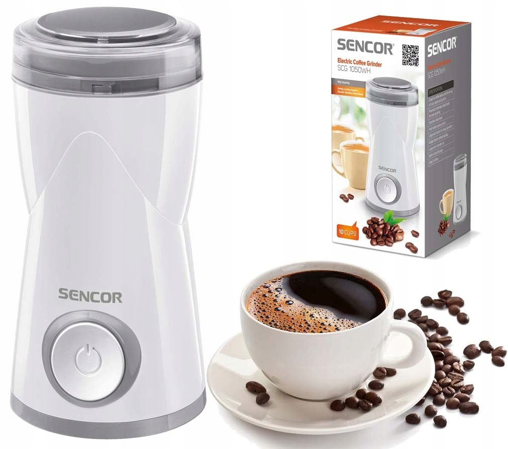Młynek elektryczny do kawy SCG1050WH 150 W biały